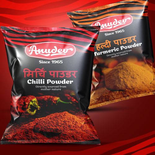 creative spices packaging design