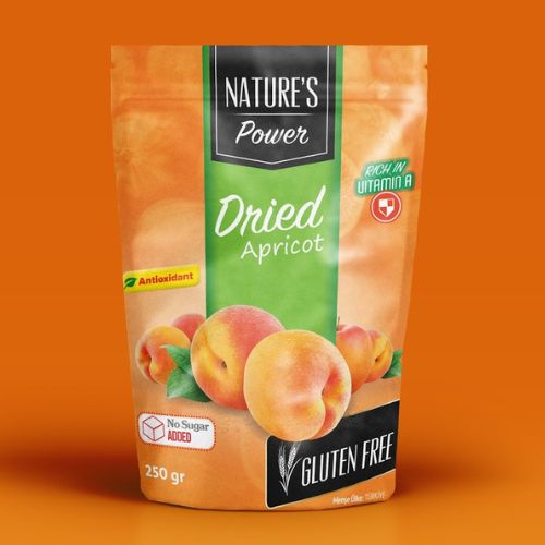 dry fruits pouch packaging design