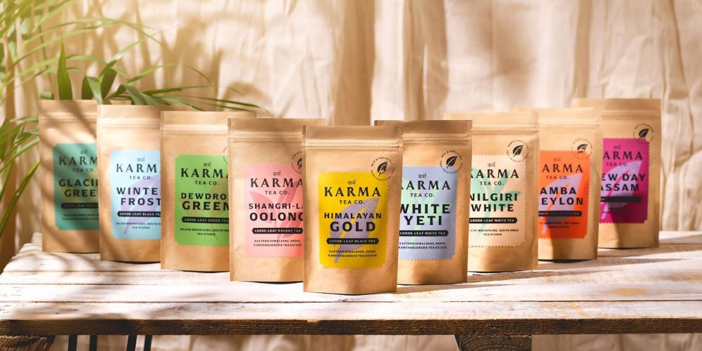Tea pouch packaging design