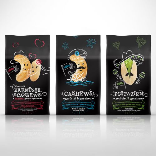creative kaju packaging design
