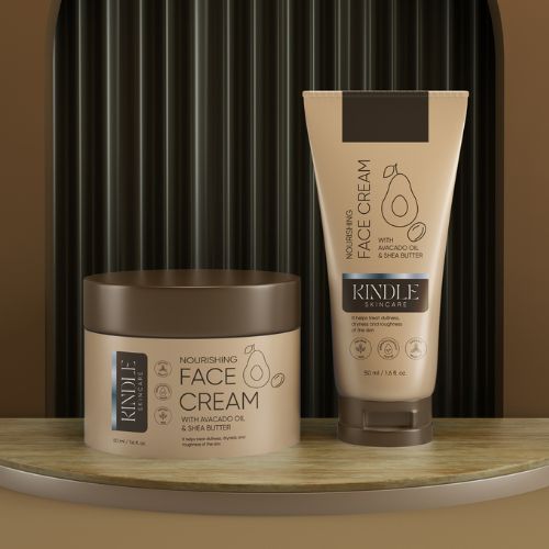 face cream package design