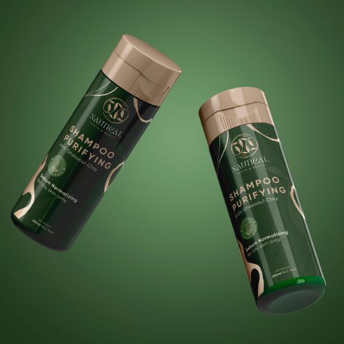 shampoo cosmetics packaging design
