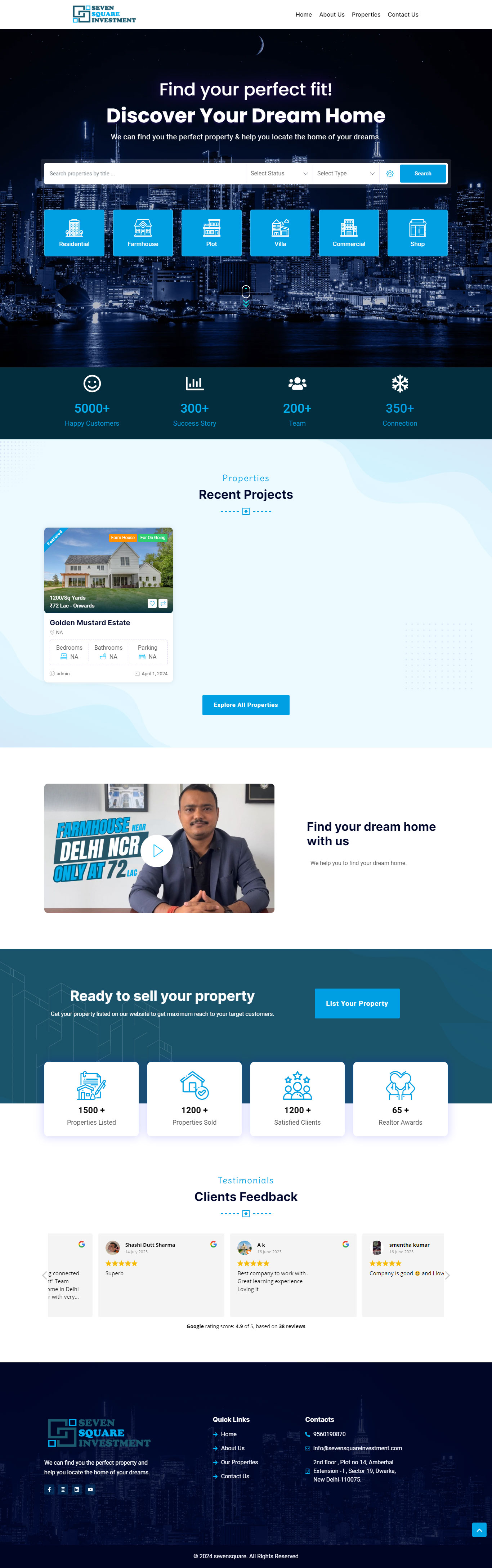 sevensquare-website-development