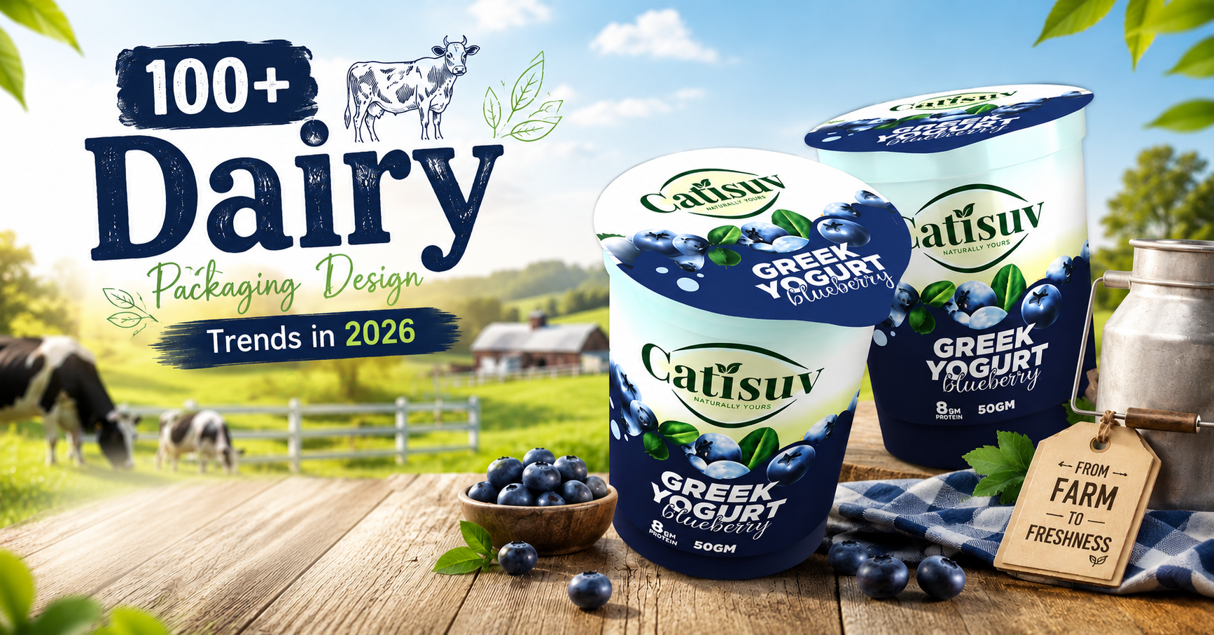 100+ Dairy Product Packaging Design Trends in 2026