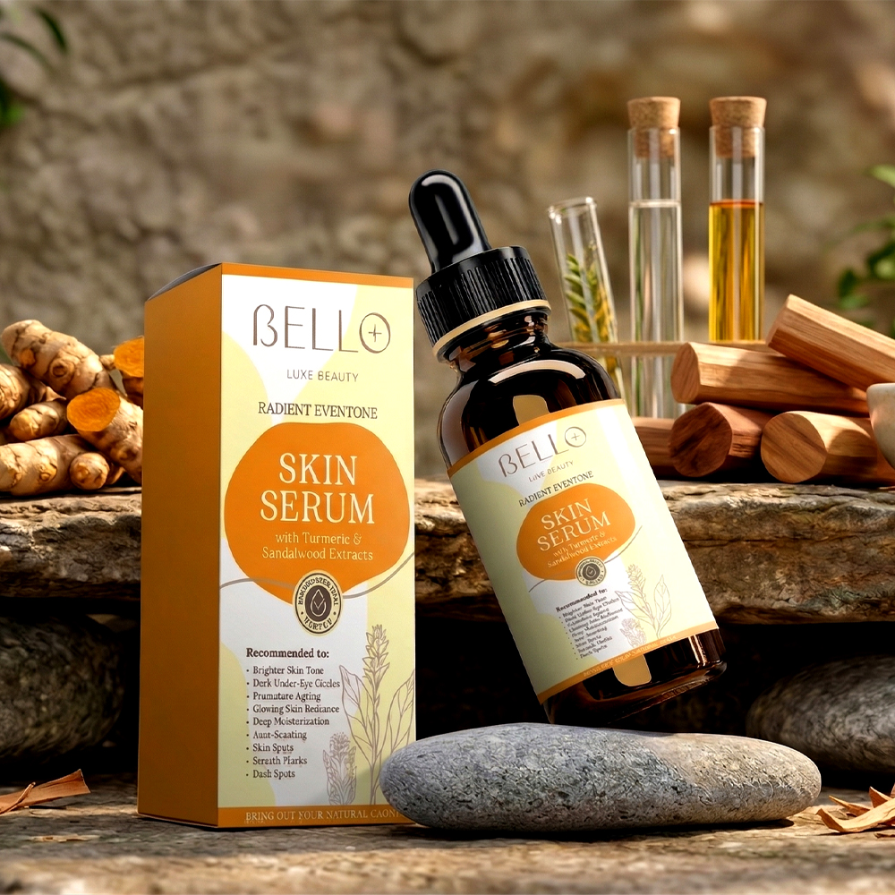 Modern cosmetic packaging trends with clean branding.