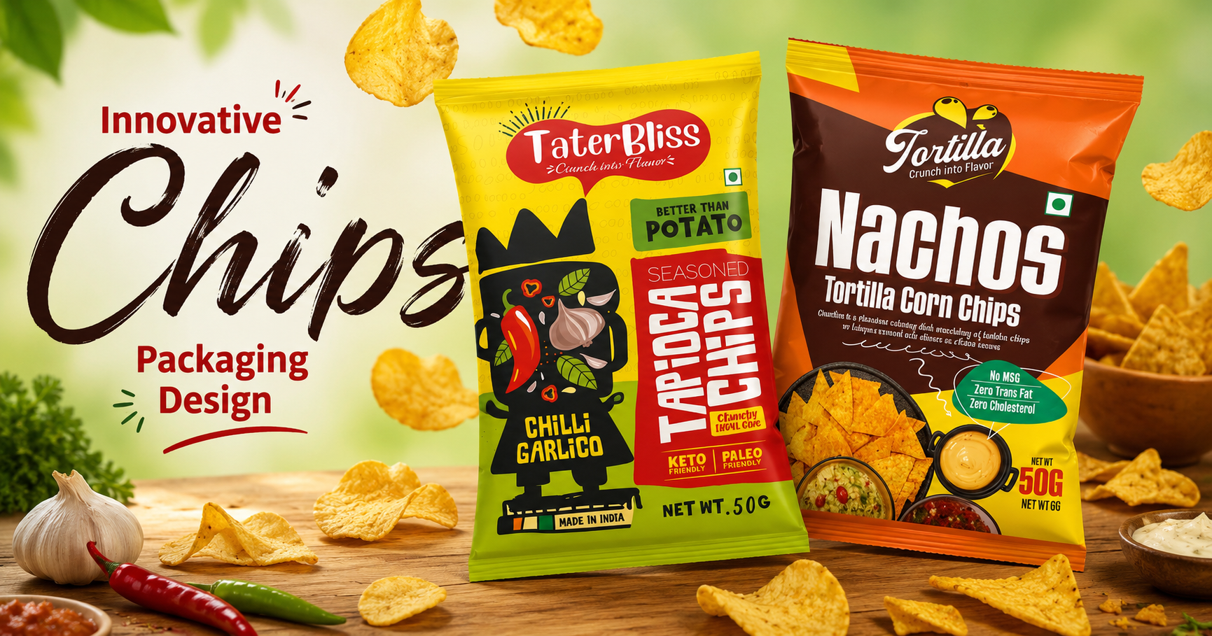 Inspiring Ideas for Chips Packaging Design