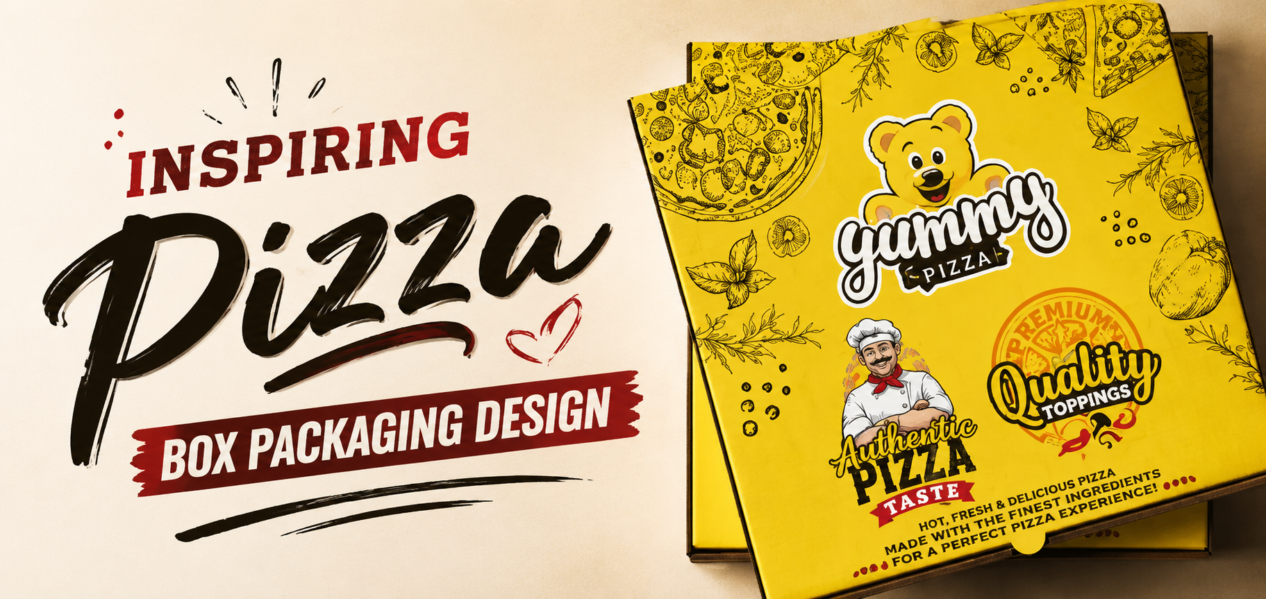 Creative Pizza Box Packaging Design Ideas to Make Your Brand Unforgettable