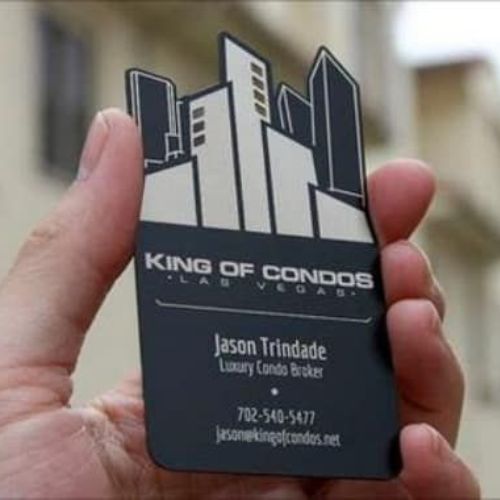 Die-Cutting business card