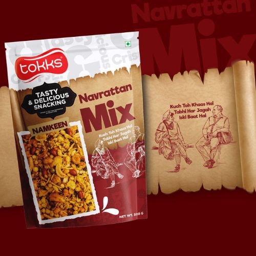 Creative Namkeen Pouch Packaging