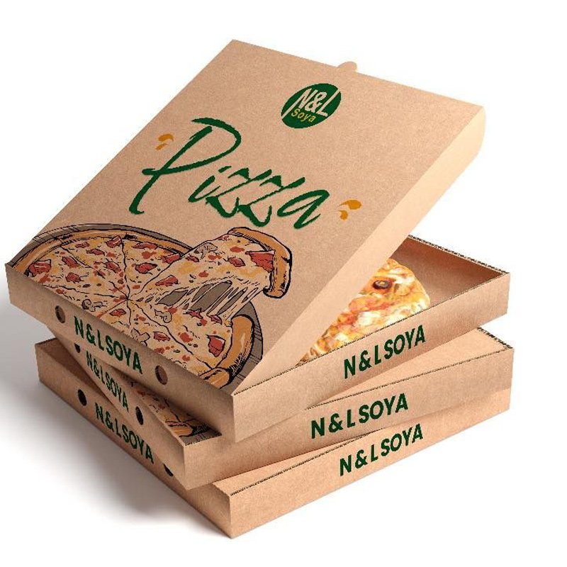 Unique pizza box packaging design ideas for restaurants