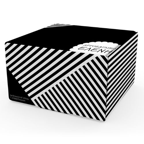 minimal cake box packaging