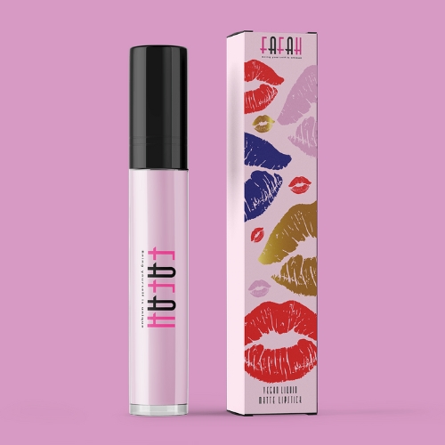 Lipstick box packaging design