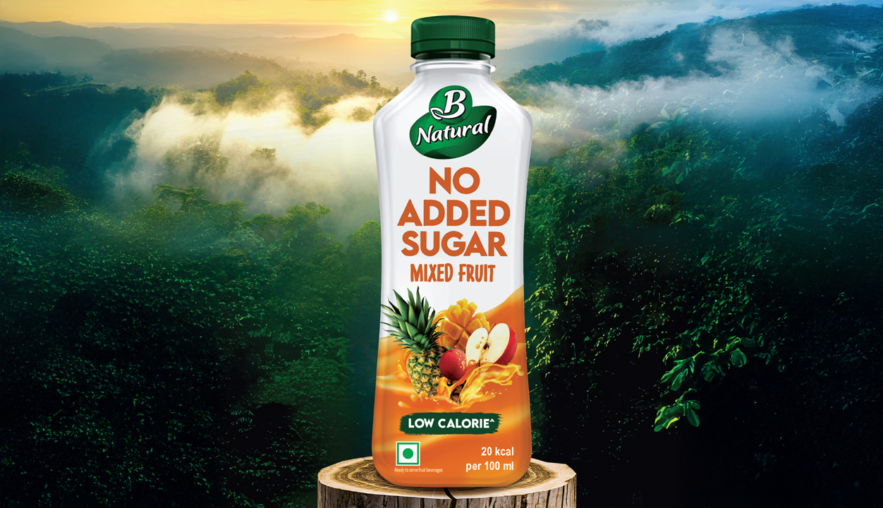 Mix Fruit juice bottle design