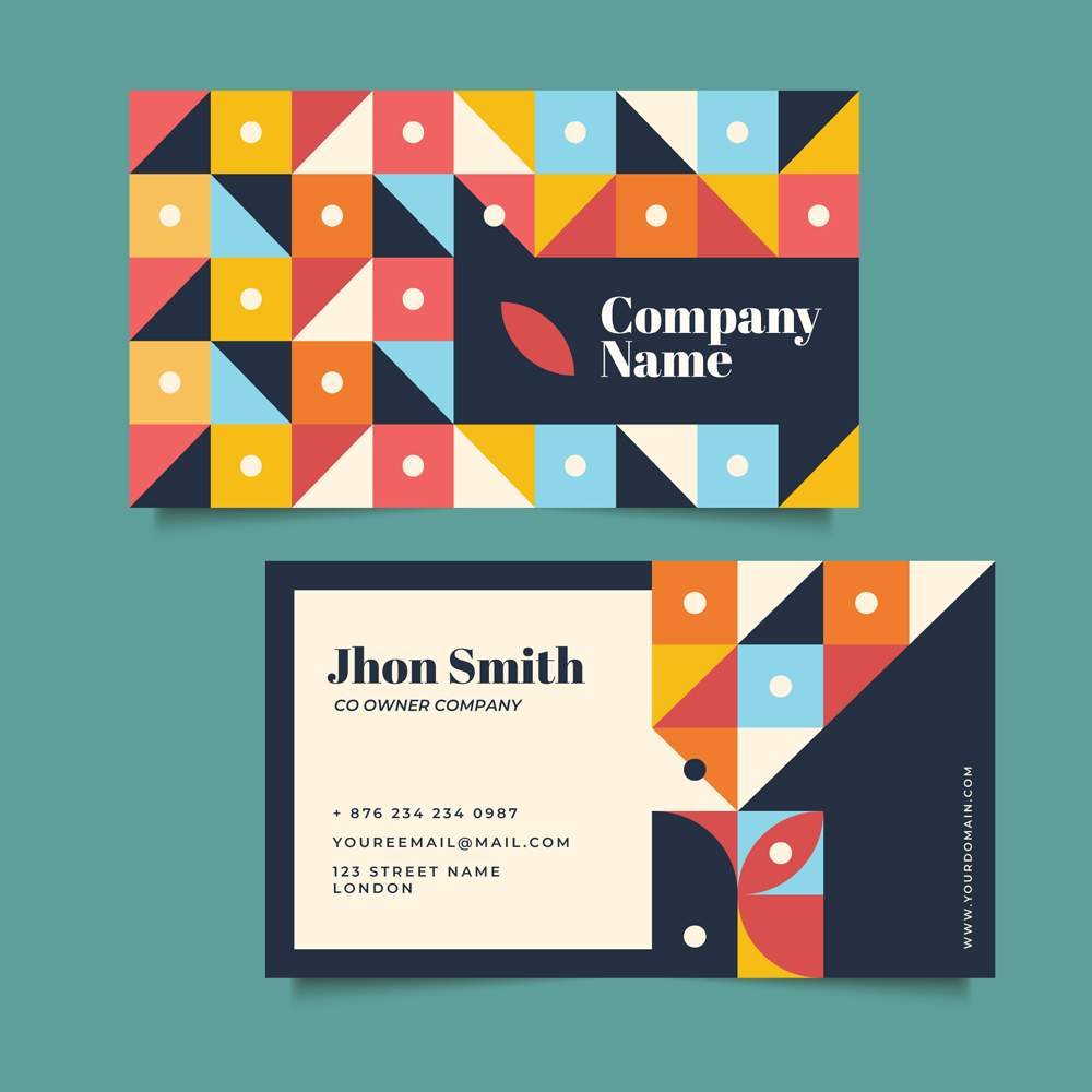 Geometrics business cards