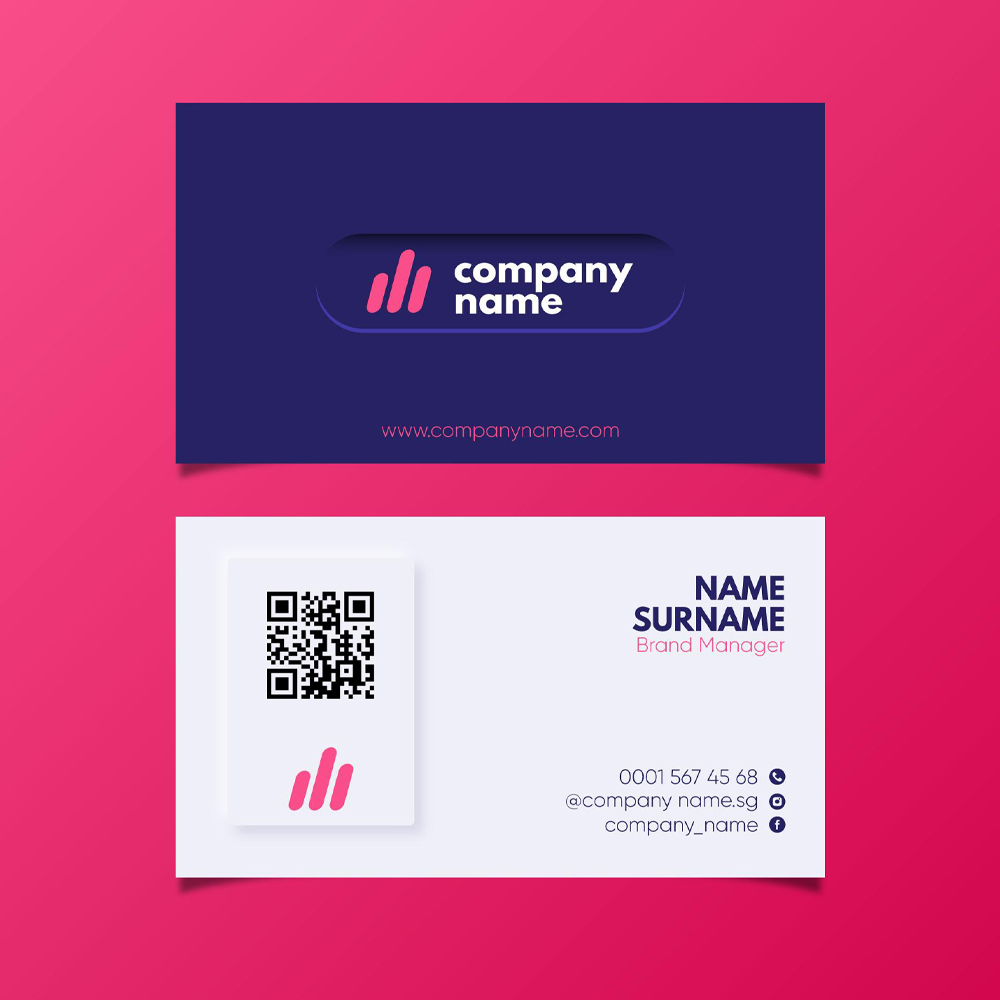 QR Codes business cards