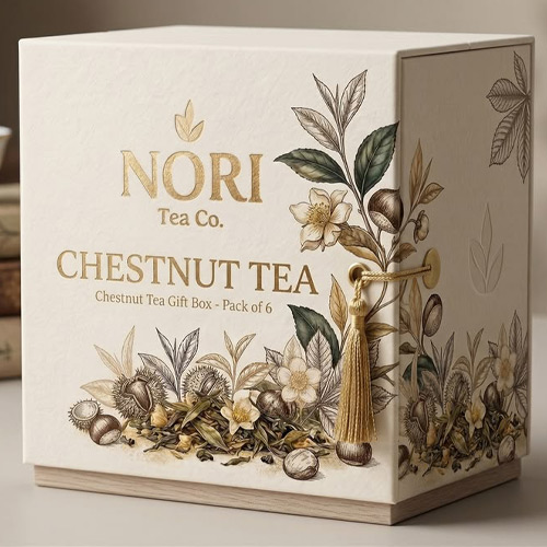 ✅ Luxury tea gift box featuring premium packaging and refined tea branding