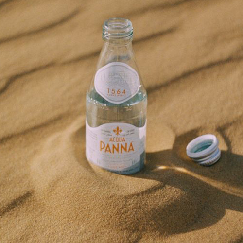 Heritage-inspired water bottle design showcasing authentic brand identity