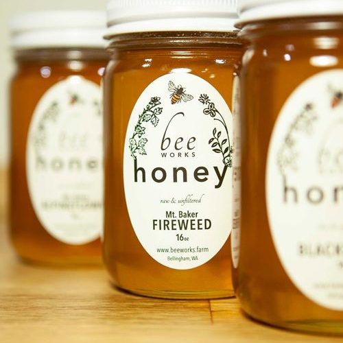 Creative Honey Packaging brand label