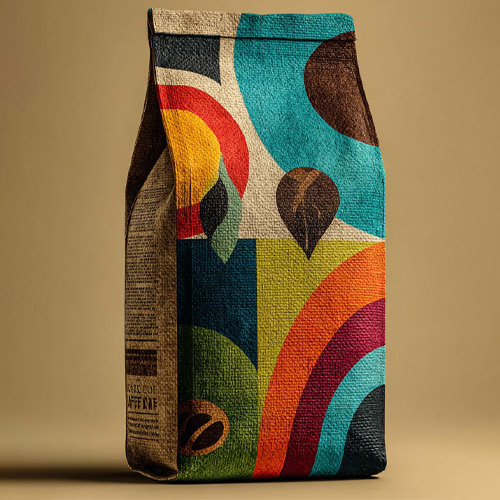 Green tea branding concept featuring recyclable packaging and nature-inspired design