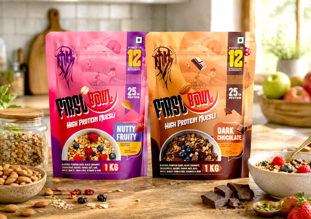 Creative packaging design projects showcasing branding and label design expertise.