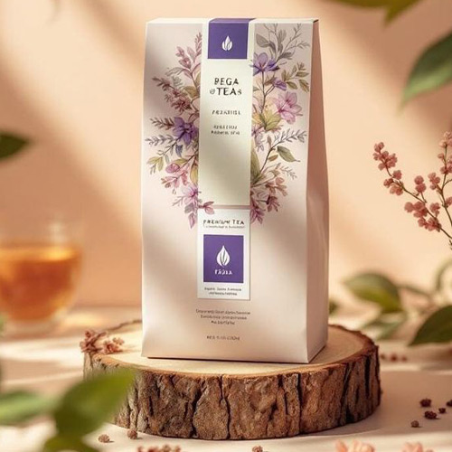 Custom-tea-packaging-design,-sustainable-tea-branding-packaging