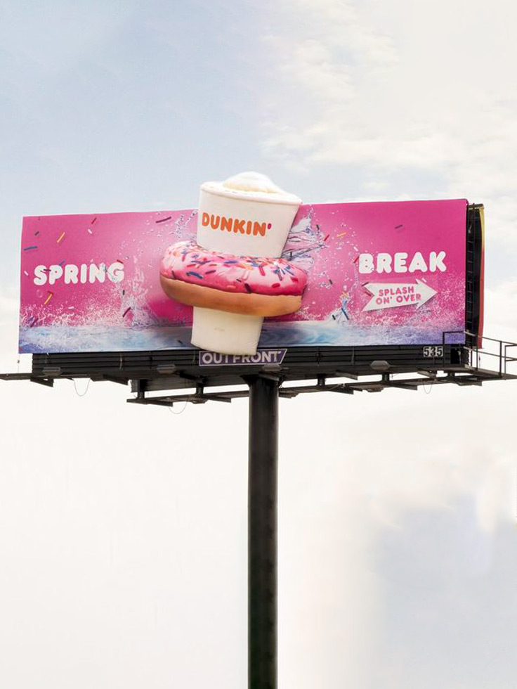 Dunkin Donut Sign Design