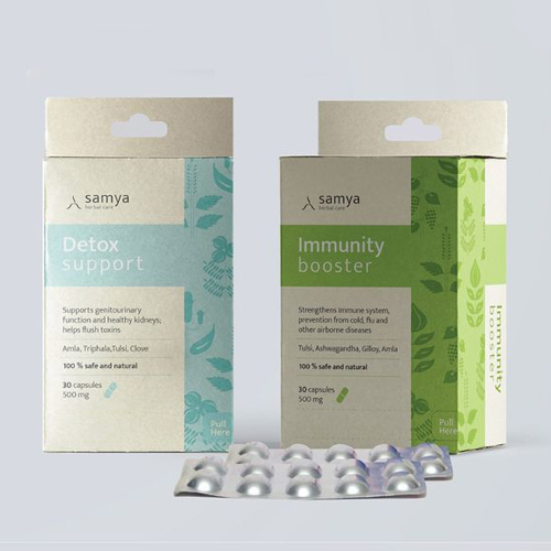 Effective pharma packaging that combines branding and compliance.