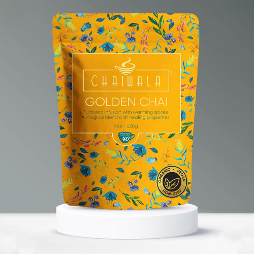 Tea brand identity designed to enhance perceived value and customer trust