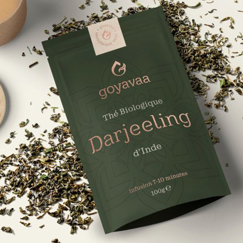 Eco-friendly tea packaging designed to strengthen sustainable brand positioning