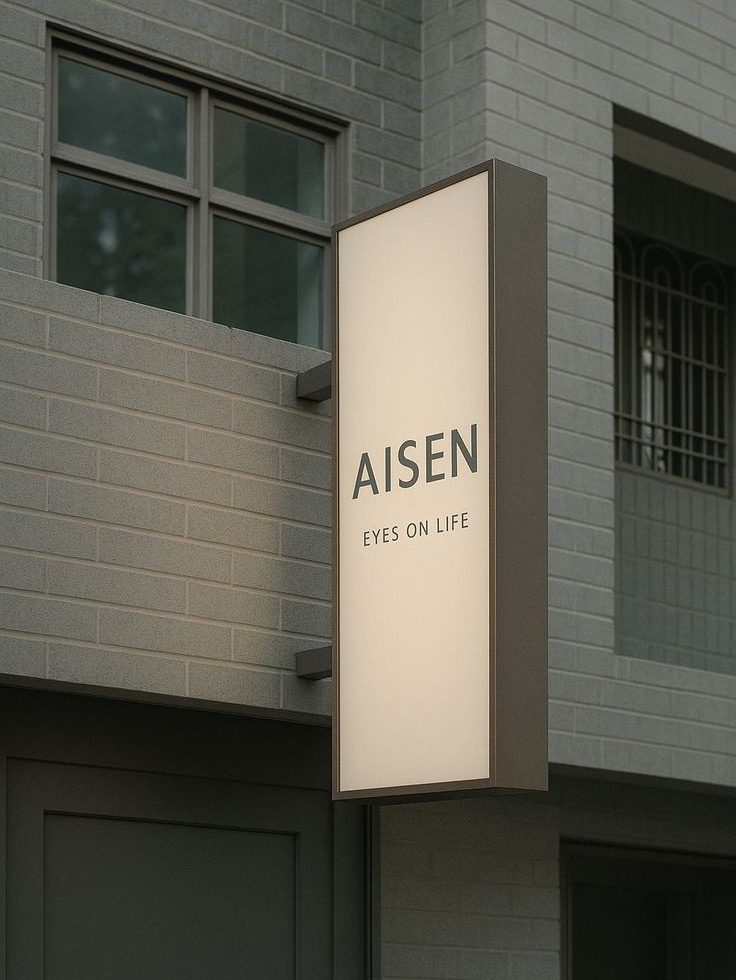 Minimalist Typography Sign Board Design