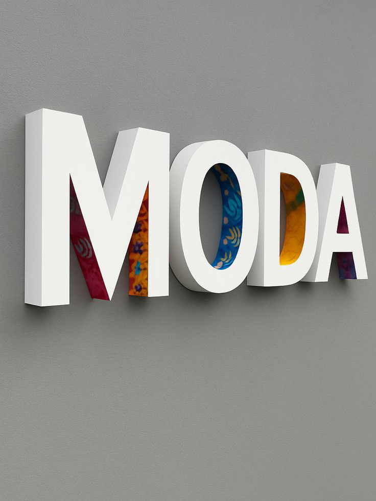 Minimalist Typography Sign Board