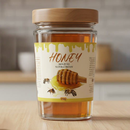 Nature Inspired honey packaging design