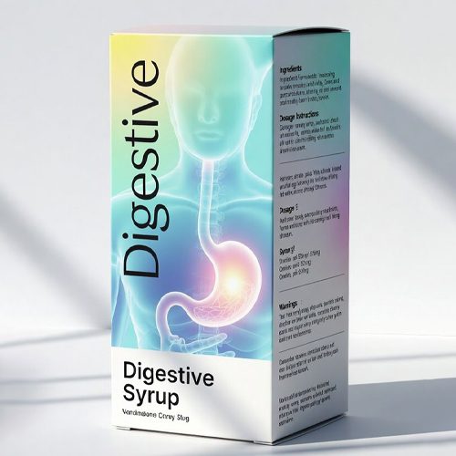 Pharma packaging design concept with medicine boxes and bottles.