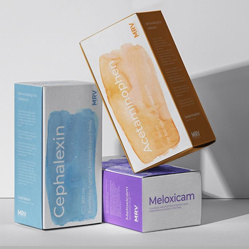 Pharmaceutical packaging that improves product visibility and consumer trust.
