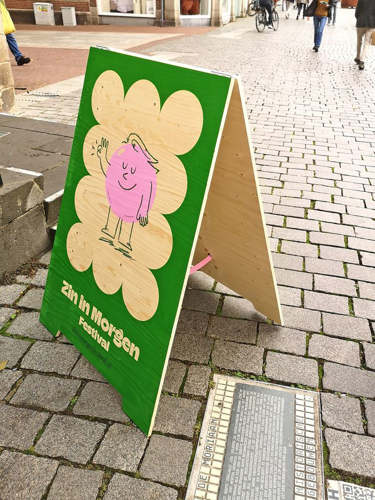 Sustainable Materials Sign Board
