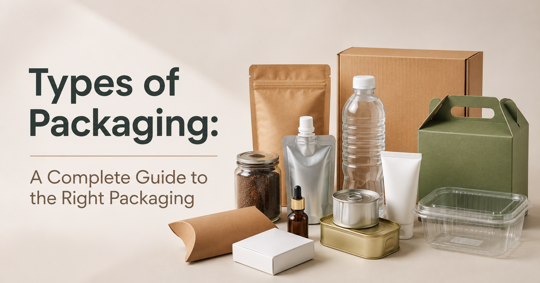 Types of Packaging: A Complete Guide to the Right Packaging
