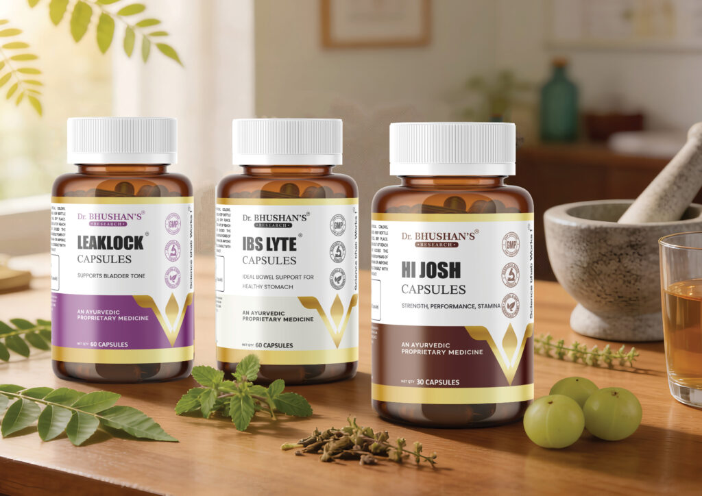 Wellness product packaging with elegant branding and custom label design.