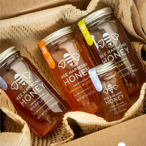 mini honey packaging jar