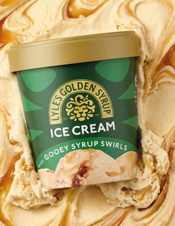 Belgian chocolate ice cream branding