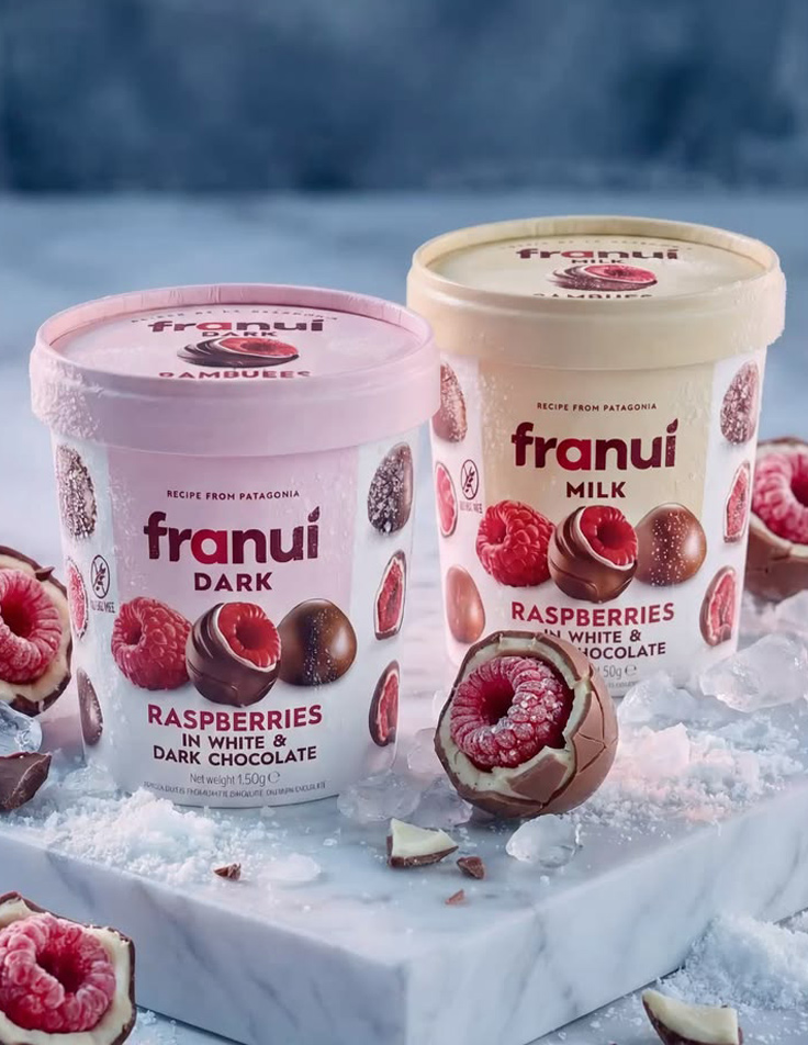 Branded family pack ice cream packaging