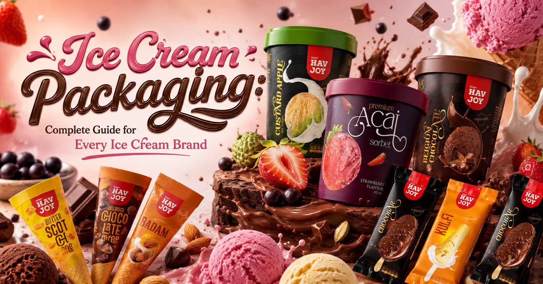 Ice Cream Packaging: Complete Guide for Every Ice Cream Brand