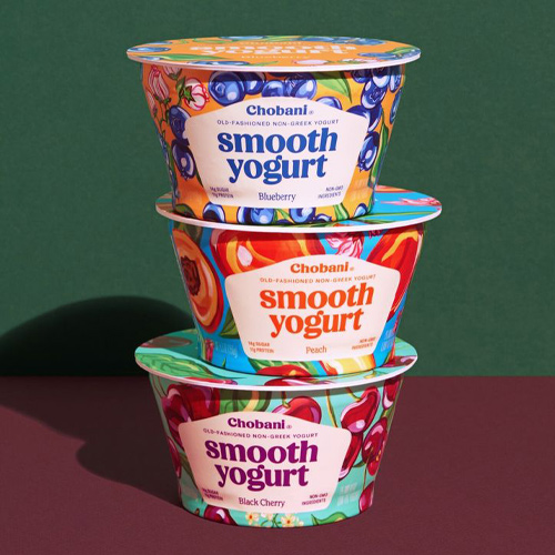 Modern dairy packaging design with premium labels for milk bottles, yogurt cups, and cheese boxes.