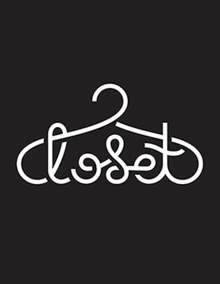 Clothing brand logo displayed on product packaging