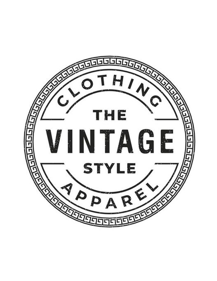 Creative apparel logo design with bold typography