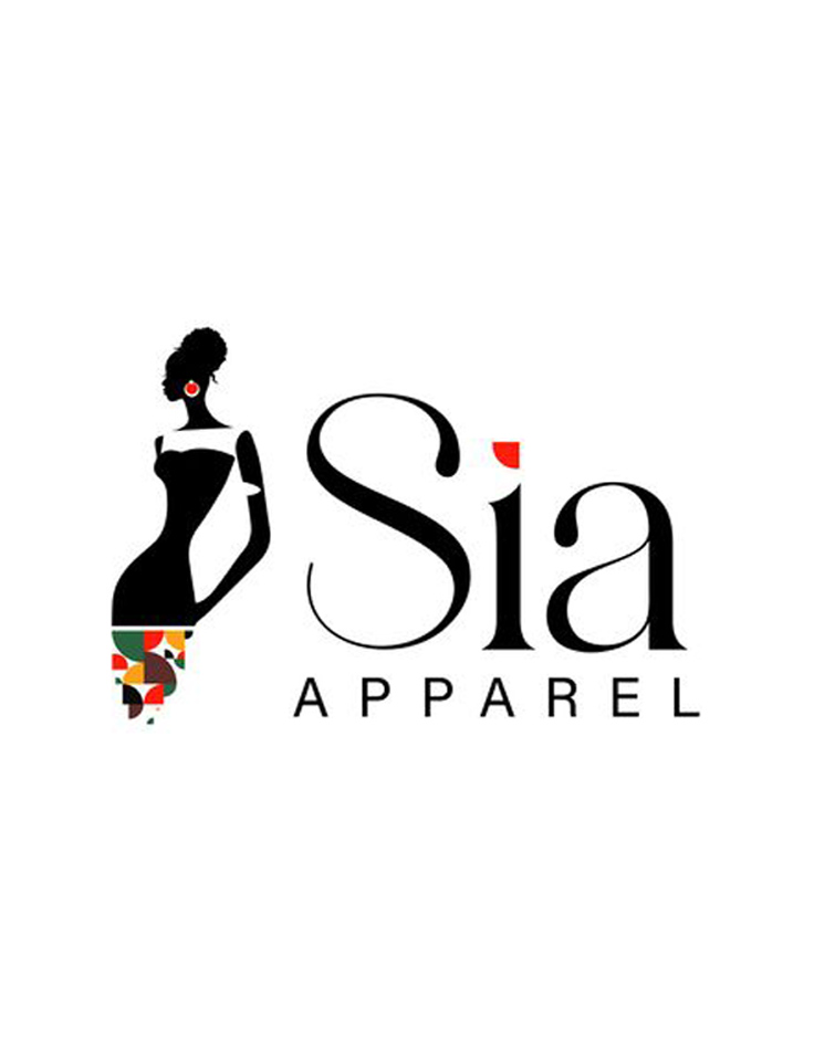 Custom clothing logo with elegant typography