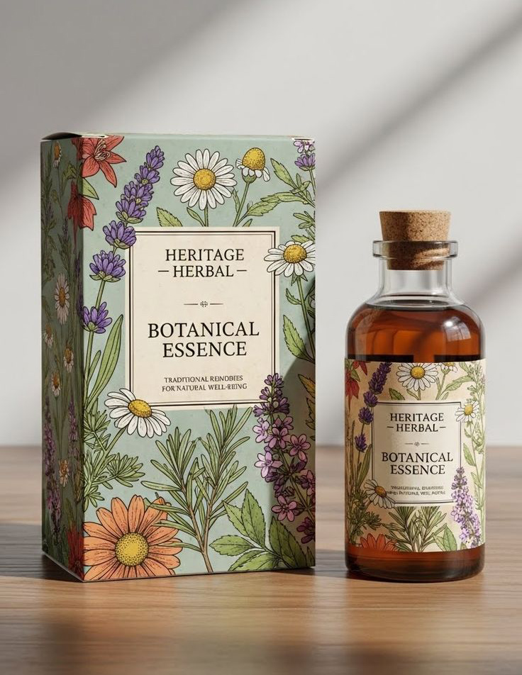 Custom glass bottle packaging for gourmet food products