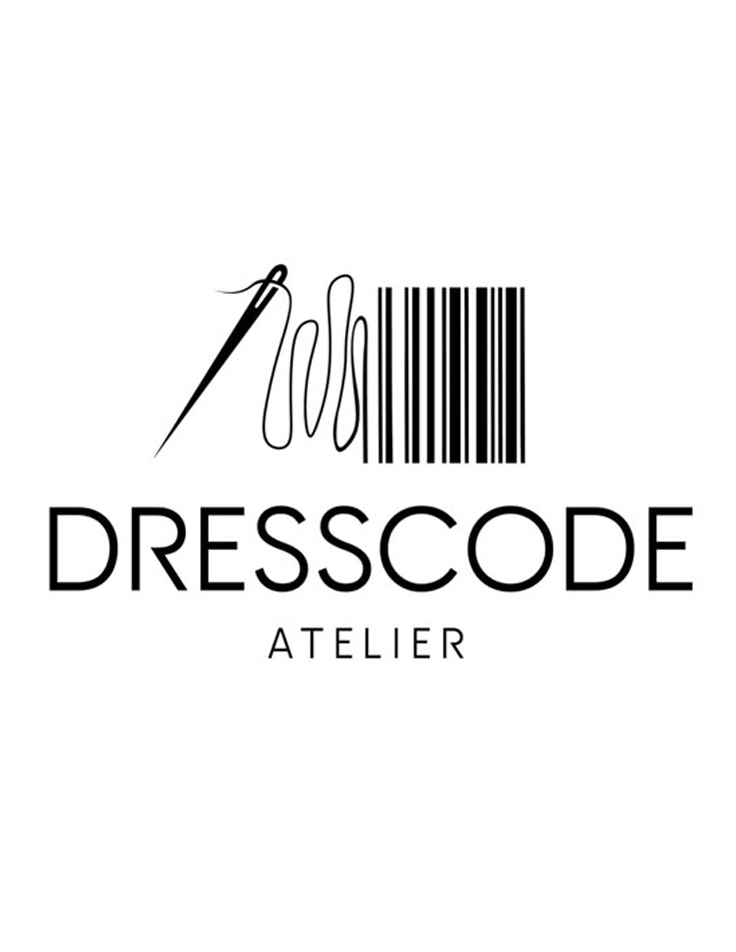 Fashion brand logo with premium visual identity