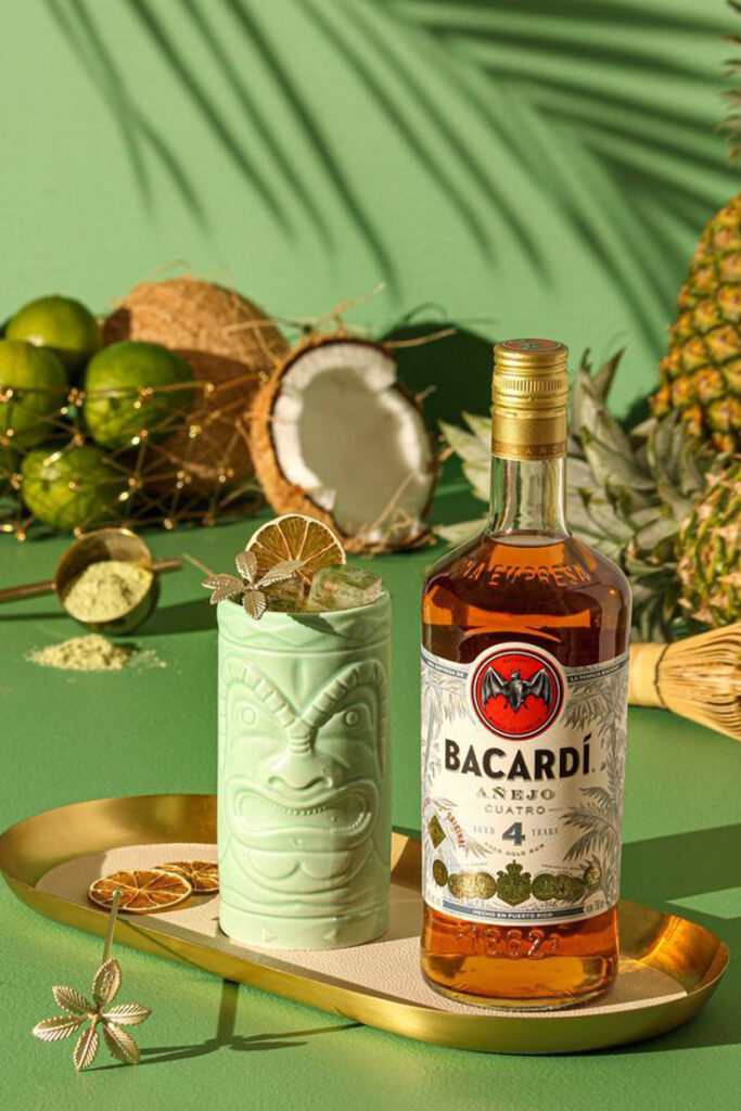 Heritage-inspired liquor bottle labels with luxury packaging details