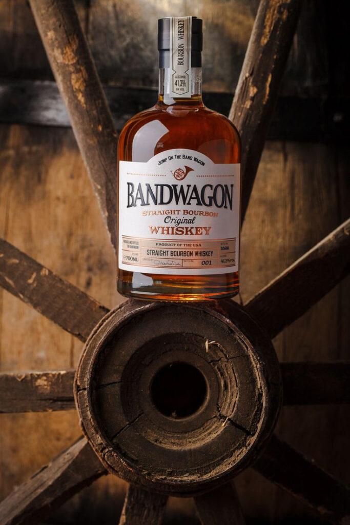 High-end bottle packaging design for premium distilled spirits