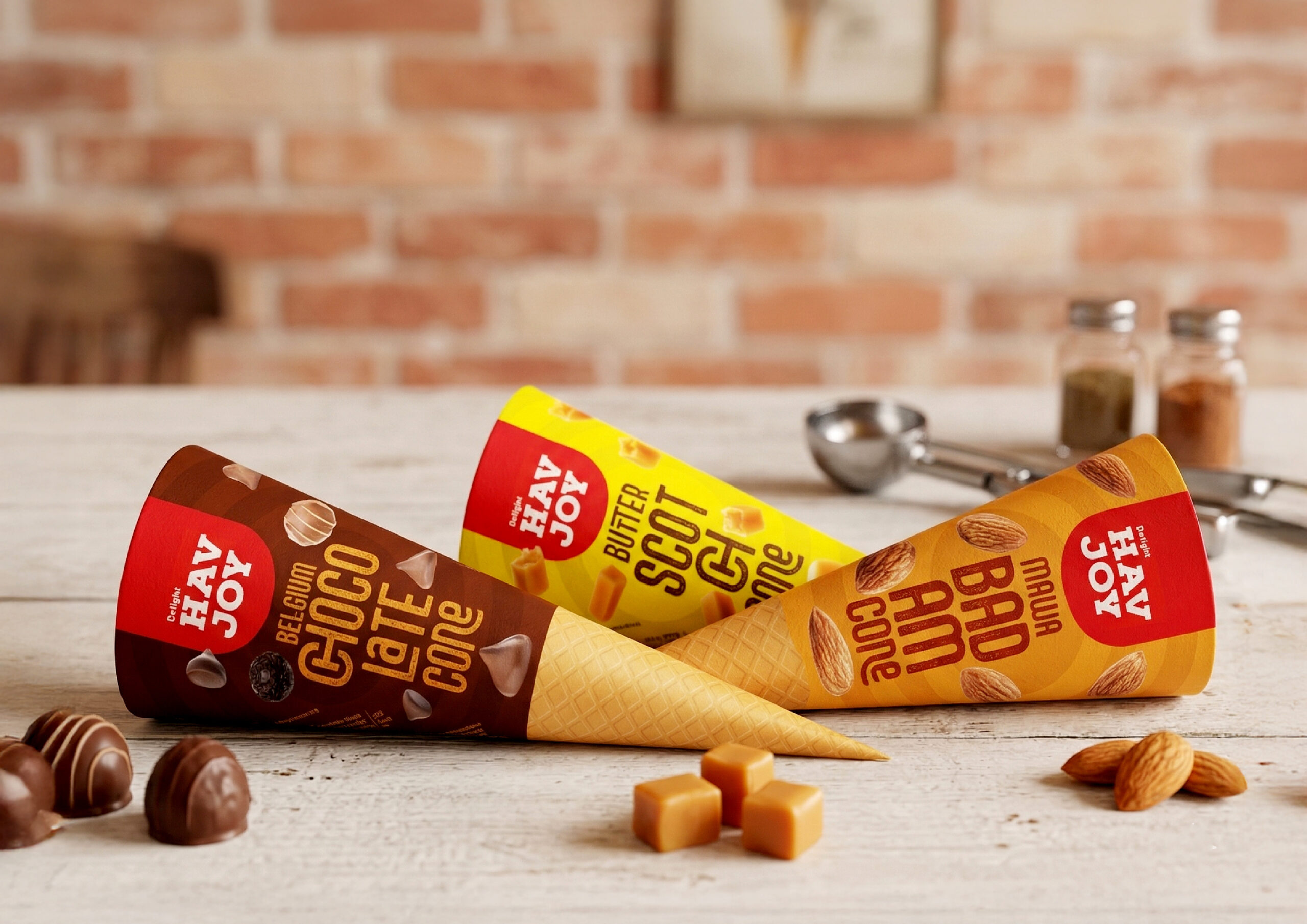 Ice cream packaging created by Expand Buzz